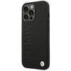 Etui BMW Leather Stamp do Apple iPhone 14 Pro Max Czarny Seria telefonu iPhone