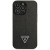 Etui GUESS Saffiano Triangle Logo do Apple iPhone 14 Pro Czarny Model telefonu iPhone 14 Pro
