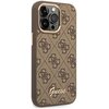 Etui GUESS 4G Vintage Gold Logo do Apple iPhone 14 Pro Brązowy Kompatybilność Apple iPhone 14 Pro