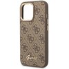 Etui GUESS 4G Vintage Gold Logo do Apple iPhone 14 Pro Brązowy Typ Etui nakładka