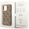 Etui GUESS 4G Vintage Gold Logo do Apple iPhone 14 Pro Brązowy Marka telefonu Apple
