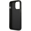 Etui GUESS Saffiano Triangle Logo do Apple iPhone 14 Pro Srebrny Gwarancja 24 miesiące