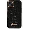 Etui GUESS Croco Collection do Apple iPhone 14 Plus Czarny Model telefonu iPhone 14 Plus
