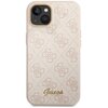 Etui GUESS 4G Vintage Gold Logo do Apple iPhone 14 Różowy Model telefonu iPhone 14
