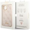 Etui GUESS 4G Vintage Gold Logo do Apple iPhone 14 Różowy Marka telefonu Apple