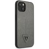 Etui GUESS Saffiano Triangle Logo do Apple iPhone 14 Srebrny Kompatybilność Apple iPhone 14