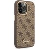 Etui GUESS 4G Vintage Gold Logo do Apple iPhone 14 Pro Max Brązowy Kompatybilność Apple iPhone 14 Pro Max