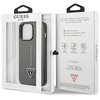 Etui GUESS Saffiano Triangle Logo do Apple iPhone 14 Pro Max Srebrny Marka telefonu Apple