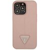 Etui GUESS Saffiano Triangle Logo do Apple iPhone 14 Pro Max Różowy Model telefonu iPhone 14 Pro Max