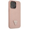 Etui GUESS Saffiano Triangle Logo do Apple iPhone 14 Pro Max Różowy Kompatybilność Apple iPhone 14 Pro Max