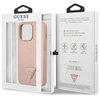 Etui GUESS Saffiano Triangle Logo do Apple iPhone 14 Pro Max Różowy Marka telefonu Apple