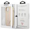 Etui GUESS Saffiano Triangle Logo do Apple iPhone 14 Beżowy Marka telefonu Apple