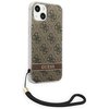 Etui GUESS 4G Print Strap do Apple iPhone 14 Plus Brązowy Kompatybilność Apple iPhone 14 Plus