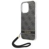 Etui GUESS 4G Print Strap do Apple iPhone 14 Pro Max Czarny Dominujący kolor Czarny