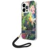 Etui GUESS Flower Strap do Apple iPhone 14 Pro Max Niebieski