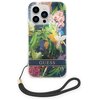 Etui GUESS Flower Strap do Apple iPhone 14 Pro Max Niebieski Seria telefonu iPhone