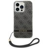 Etui GUESS 4G Print Strap do Apple iPhone 14 Pro Czarny Seria telefonu iPhone
