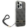 Etui GUESS 4G Print Strap do Apple iPhone 14 Pro Czarny Model telefonu iPhone 14 Pro