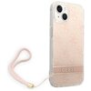 Etui GUESS 4G Print Strap do Apple iPhone 14 Plus Różowy Model telefonu iPhone 14 Plus