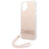 Etui GUESS 4G Print Strap do Apple iPhone 14 Plus Różowy Dominujący kolor Różowy