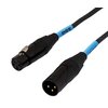 Kabel SSQ XX15 XLR męski - XLR żeński 15 m Kolor Czarny