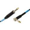 Kabel SSQ JMPJMK2 Jack 6.3 mm - Jack 6.3 mm kątowy 2 m Kolor Czarny
