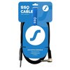 Kabel SSQ JMPJMK3 Jack 6.3 mm - Jack 6.3 mm kątowy 3 m Gwarancja Dożywotnia