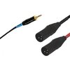 Kabel SSQ MIXLR1 TRS 3.5 mm - 2 XLR męski 1 m Długość [m] 1