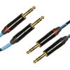 Kabel SSQ JSJS5 2 x Jack stereo 6.3 mm - 2 x Jack stereo 6.3 mm 5 m Materiał Miedź