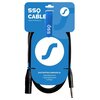 Kabel SSQ JSXM1 Jack stereo 6.3 mm - XLR męski 1 m Przeznaczenie Interfejs audio