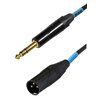 Kabel SSQ JSXM10 Jack stereo 6.3 mm - XLR męski 10 m