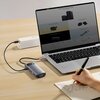 Hub BASEUS Metal Gleam WKWG040013 USB Typu C, Pasywny Dodatkowe informacje Plug&Play