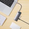 Hub BASEUS Metal Gleam WKWG040013 USB Typu C, Pasywny Interfejs USB Typu C