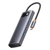 Hub BASEUS Metal Gleam WKWG030213 USB Typu C, Pasywny