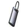 Hub BASEUS Metal Gleam WKWG030213 USB Typu C, Pasywny Dodatkowe informacje Aluminiowa konstrukcja