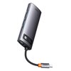 Hub BASEUS Metal Gleam WKWG030213 USB Typu C, Pasywny Interfejs USB Typu C