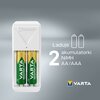 Ładowarka VARTA do akumulatorów Mini Charger 57656101451 + 2 akumulatory AA 2100 mAh Kolor Biały
