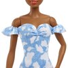 Lalka Barbie Fashionistas Wybielana Niebieska sukienka HBV17 Wiek 3+