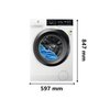 Pralka ELECTROLUX EW8FN248PSP UltraCare 800 UniversalDose 8 kg 1400 obr A SteamCare Zdejmowany blat Nie