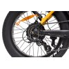 Rower elektryczny JEEP Sonoran U16 20 cali Czarno-złoty Umiejscowienie silnika Tylne koło