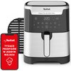 Air Fryer Frytkownica beztłuszczowa TEFAL EY801D Easy Fry&Grill XXL z dzielonym koszem i rusztem do grilla