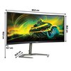 Monitor PHILIPS 34M1C5500VA 34" 3440x1440px 165Hz 1 ms [MPRT] Curved Przeznaczenie Dla gracza