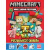 Książka z zadaniami Minecraft Naklejkowa przygoda Poszukiwacze skarbów (miękka okładka)