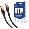 Kabel USB-C - USB-C 3MK Hyper Silicone Cable 100W 2 m Czarny Długość [m] 2