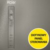 Lodówka HAIER HTR7720DNMP 3D No frost 200.6cm Platynowy Inox Zmiana kierunku otwierania drzwi Tak