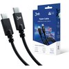 Kabel USB-C - USB-C 3MK Hyper Cable 100W 1 m Czarny Typ USB-C - USB-C