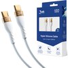 Kabel USB-C - USB-C 3MK Hyper Silicone Cable 100W 2 m Biały Długość [m] 2