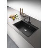 Zlewozmywak jednokomorowy FRANKE Maris MRG 610-72 114.0661.768 Czarny matowy 51x76 Wykonanie Fragranite