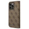 Etui GUESS 4G Vintage Gold Logo do Apple iPhone 14 Pro Brązowy Seria telefonu iPhone