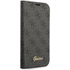 Etui GUESS 4G Vintage Gold Logo do Apple iPhone 14 Czarny Dominujący kolor Czarny